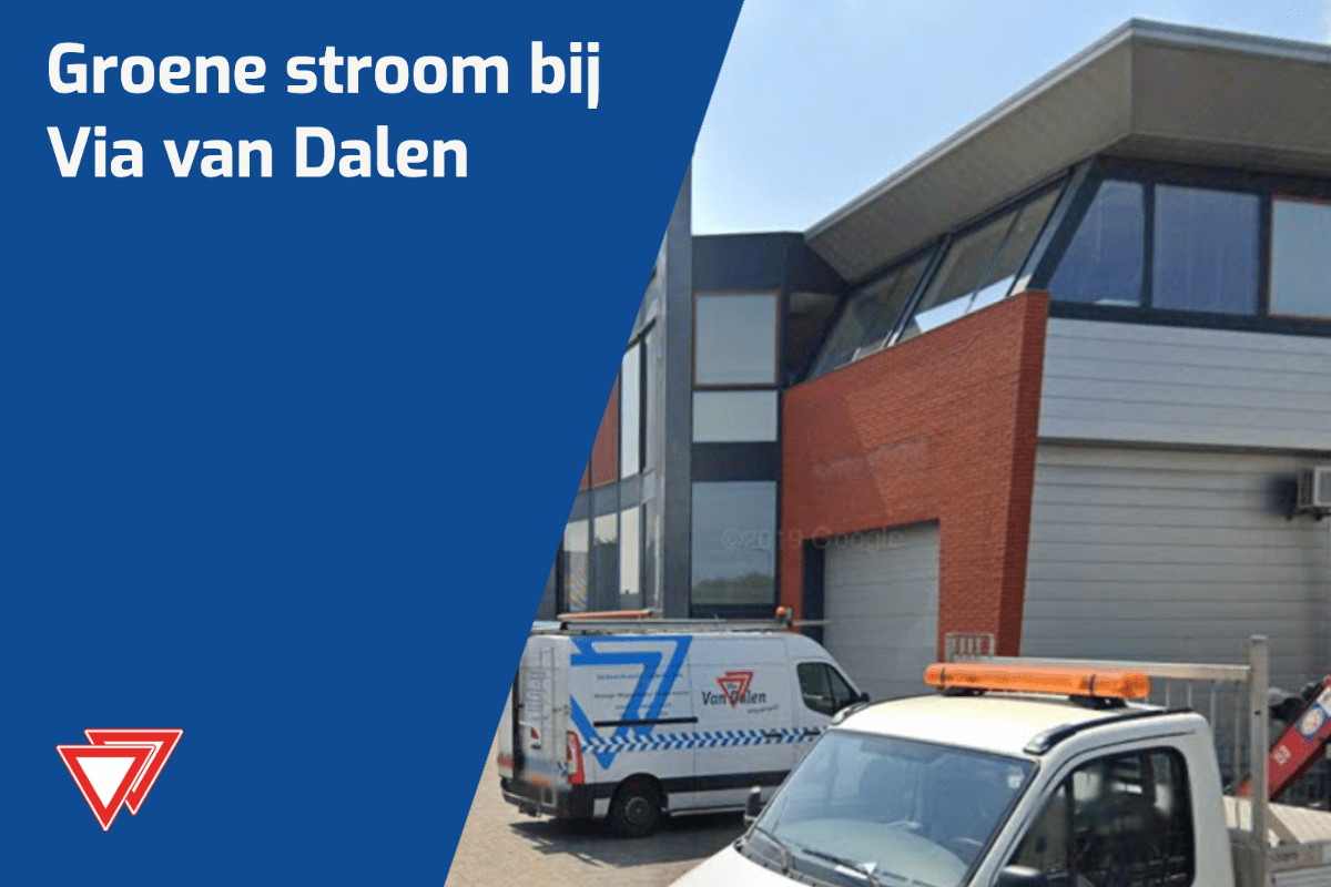 Groene stroom bij Via van Dalen